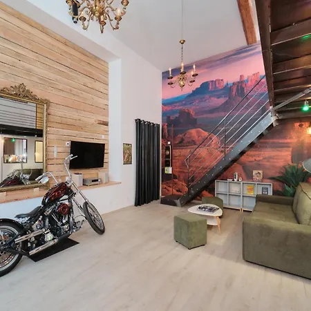Immersive Loft, 2 Bedrooms, Downtown, Parking Appartement Annonay